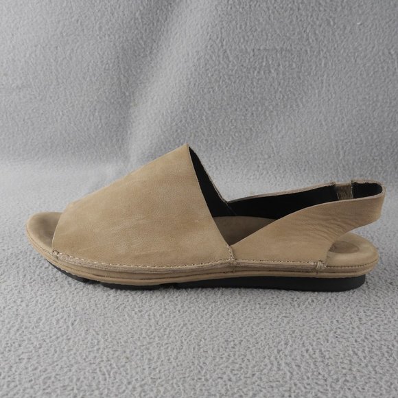 GENTLE SOULS by KENNETH COLE "Edge Slip"MUSHROOM BROWN Pull On Flat Size 7.5 ANB - Picture 3 of 4